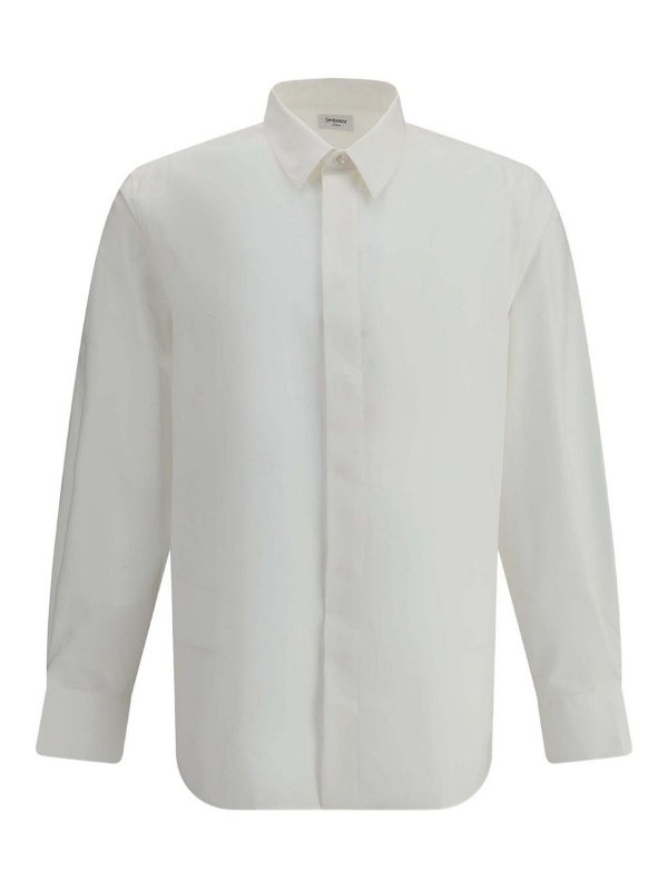 SAINT LAURENT: shirts - Cotton Shirt