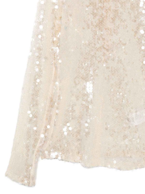 Semicouture: Tops & Tank tops online - Sequined Top