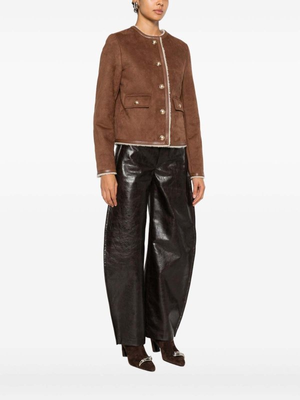 Semicouture: Fur & Shearling Coats online - Faux Fur Jacket
