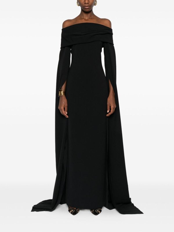 The Best Shops SOLACE LONDON: knee length dresses - Nuri Midi Dress