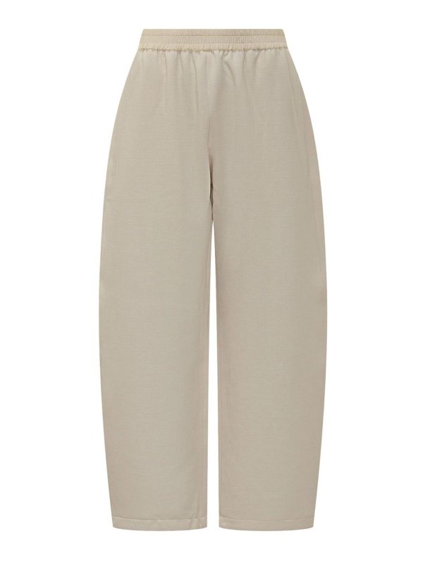 STUDIO NICHOLSON: casual trousers - Wool Trousers