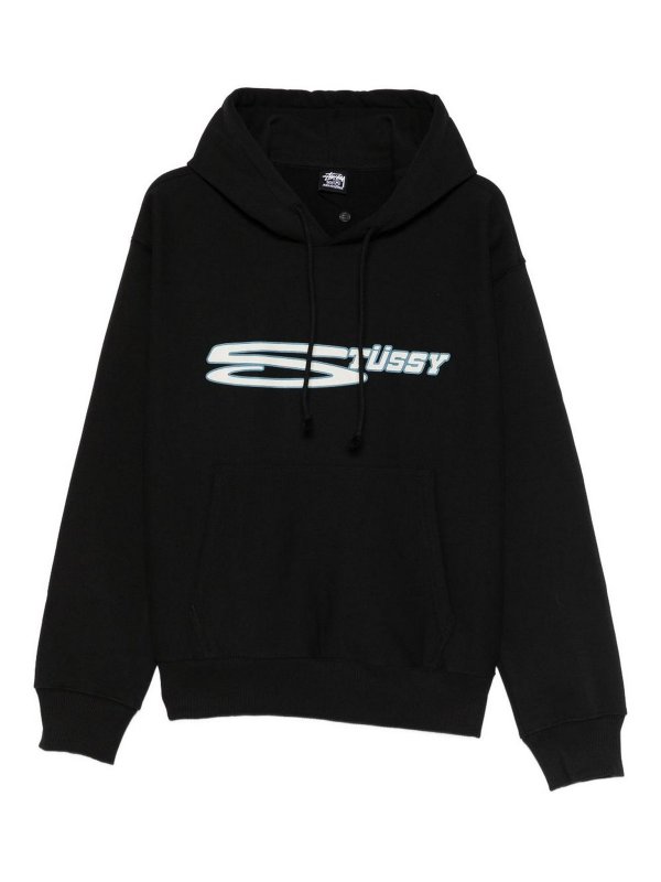 STUSSY: スウェット＆セーター - スウェットシャツ/セーター - 黒