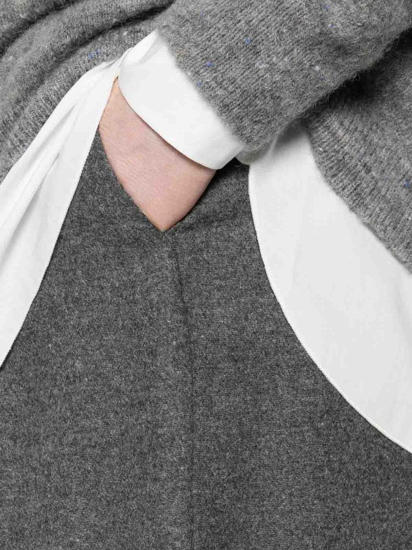 The Best Shops SUSANNE BOMMER: Pantalons casual - Pantalons Décontractés - Gris