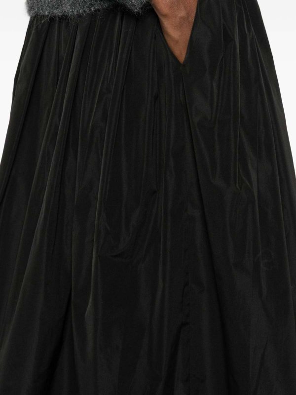 The Best Shops SUSANNE BOMMER: Faldas media pierna y semilargas - Falda Semilarga - Negro