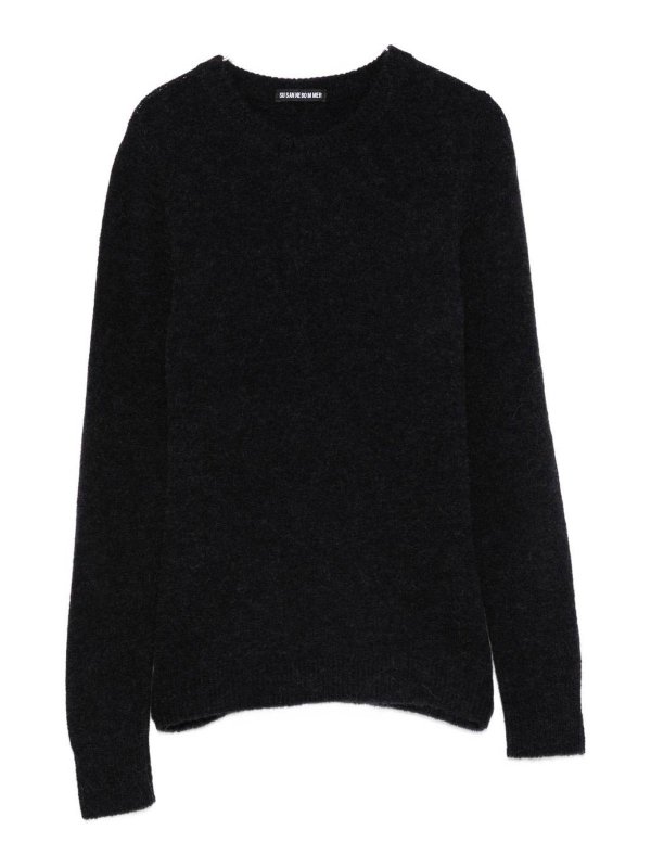 SUSANNE BOMMER: クルーネック - クルーネック - ブルー