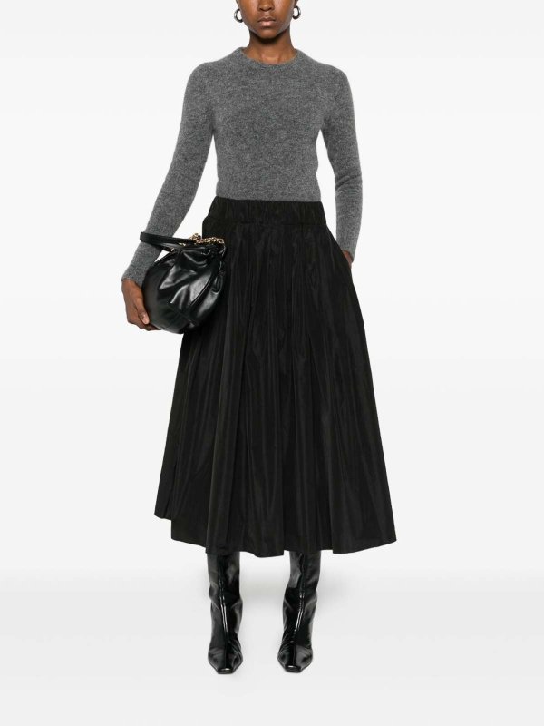 クルーネック - グレー shop online: SUSANNE BOMMER