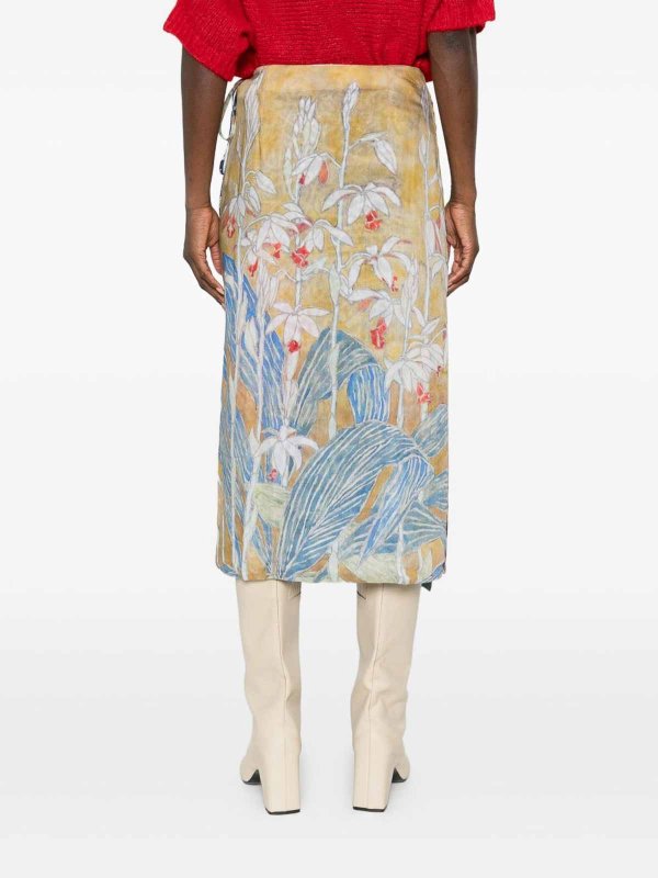 TALKING WALLS: Jupes midi et au genou online - Jupe Midi - Multicolore