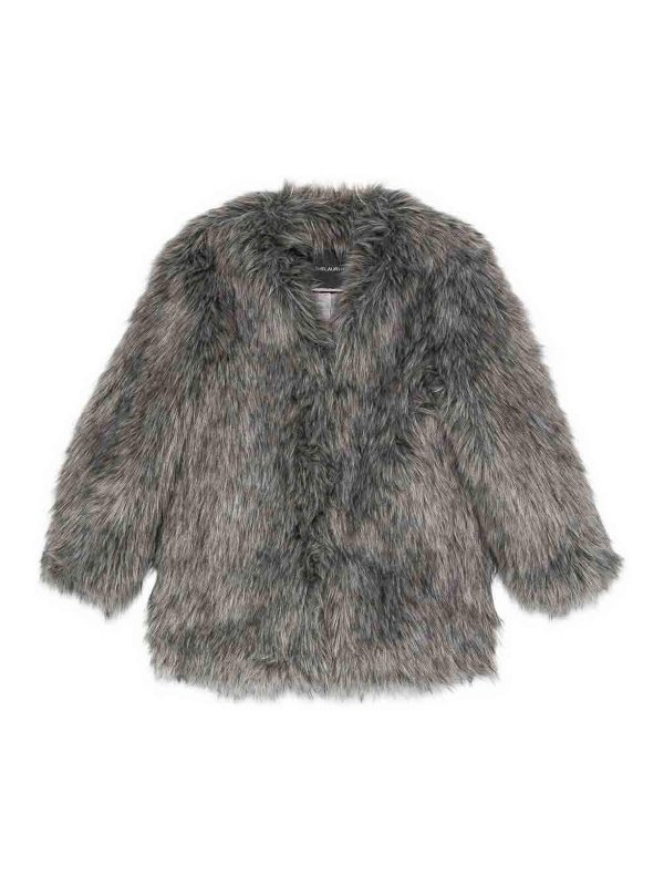 THELAURENT: Fur & Shearling Coats - Faux Fur Jacket