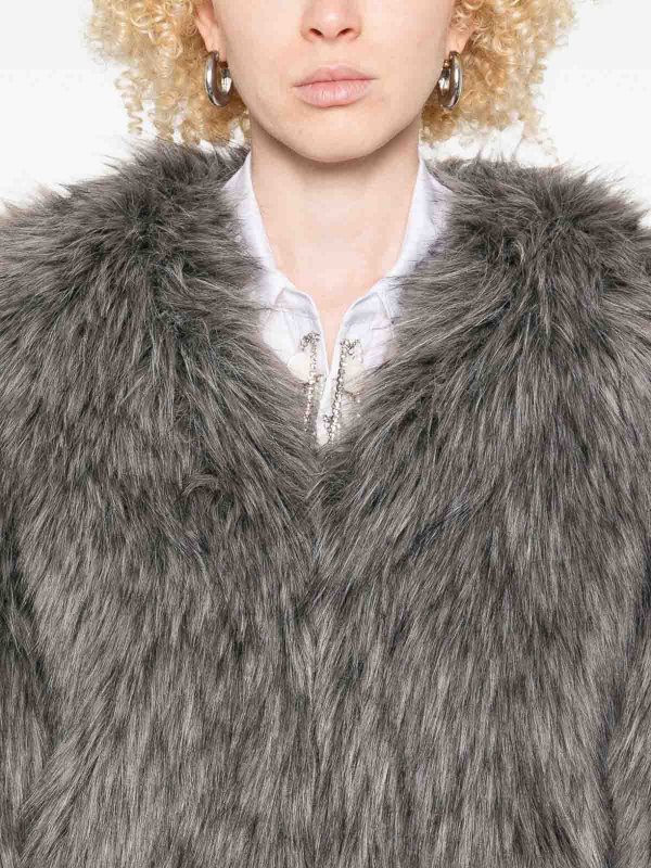 THELAURENT: Fur & Shearling Coats online - Faux Fur Jacket