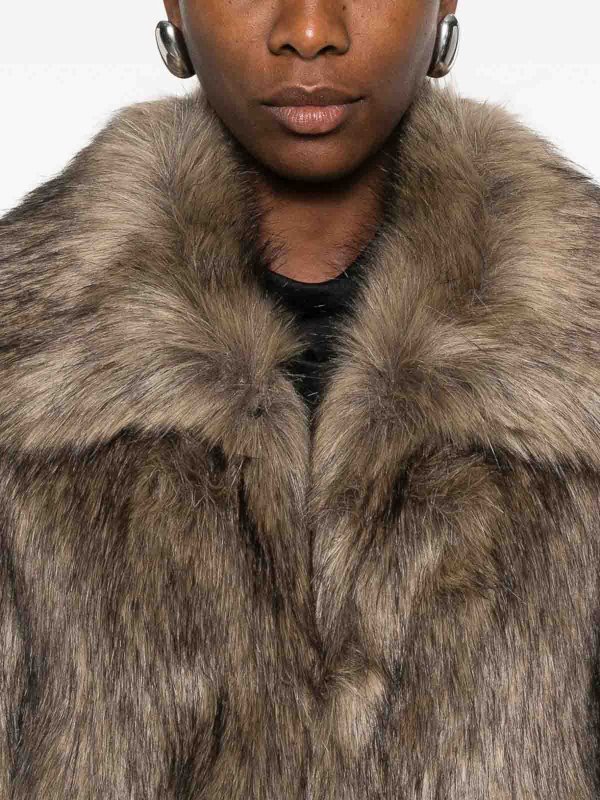 THELAURENT buy online 毛皮/ムートンコート - マルチカラー