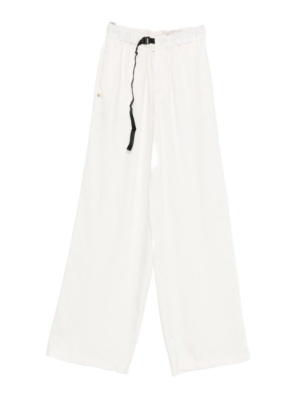 WHITE SAND: Straight Leg Jeans - Straight Leg Jeans - Creme