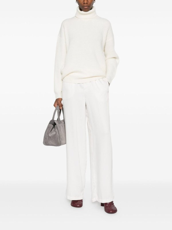 WHITE SAND: Straight Leg Jeans online - Straight Leg Jeans - Creme