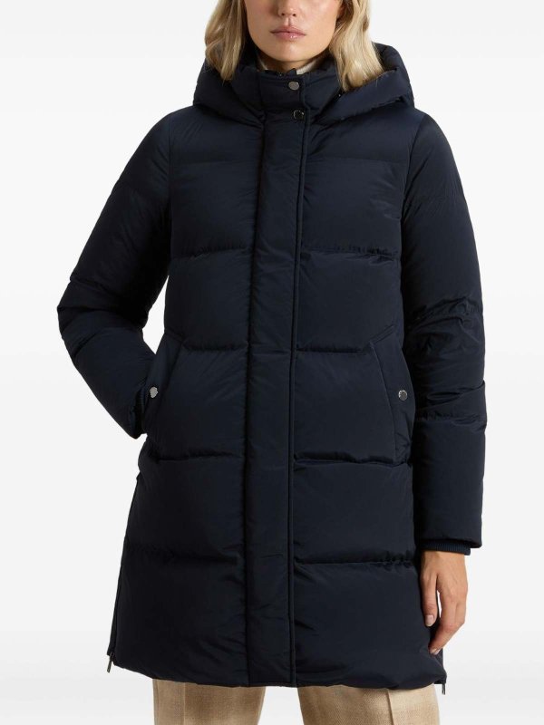 WOOLRICH: padded jackets online - Kelly Long Down Jacket