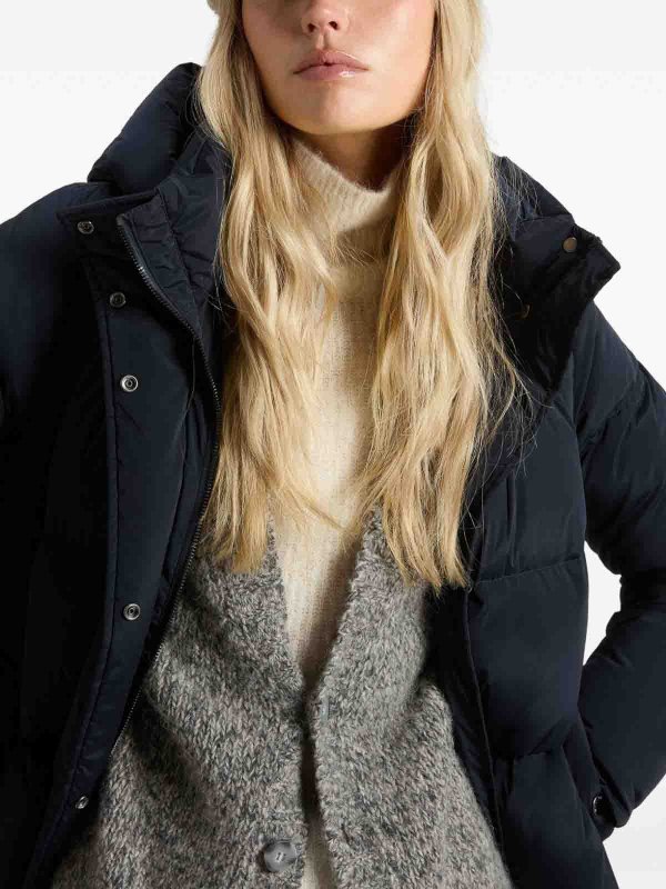 The Best Shops WOOLRICH: padded jackets - Kelly Long Down Jacket