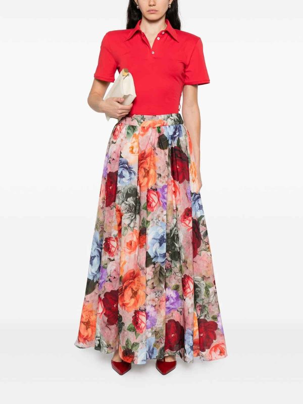 The Best Shops ALICE+OLIVIA: Lange Röcke - Langer Rock - Bunt