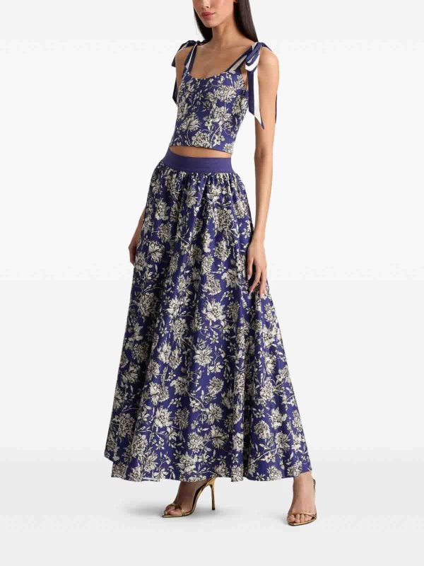 ALICE+OLIVIA buy online Jupe Longue - Bleu