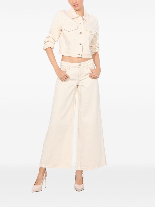 The Best Shops ALICE+OLIVIA: Casual Hose - Weiß