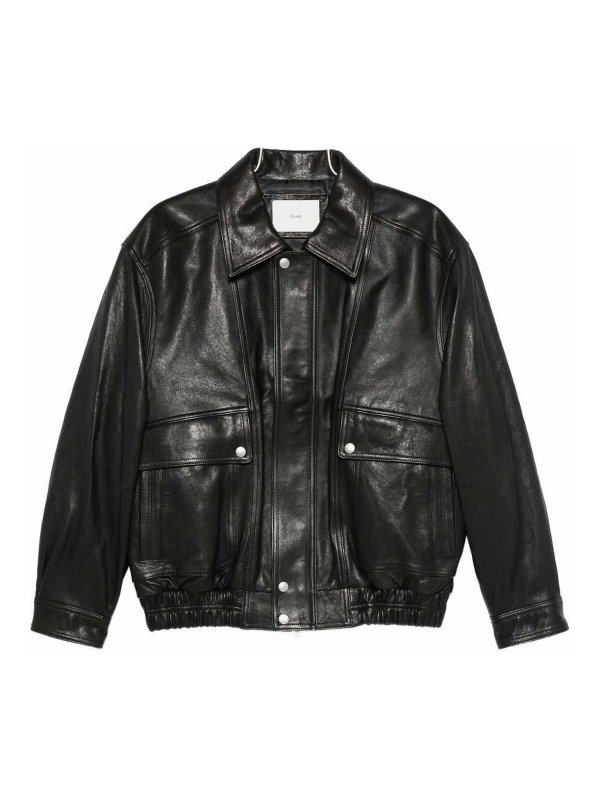DUNST: leather jacket - Leather Jacket