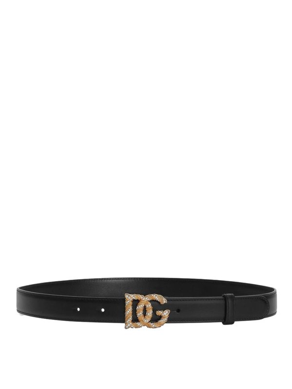 DOLCE & GABBANA: belts - Leather Belt