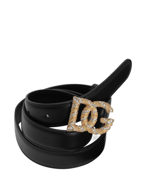 DOLCE & GABBANA: belts online - Leather Belt