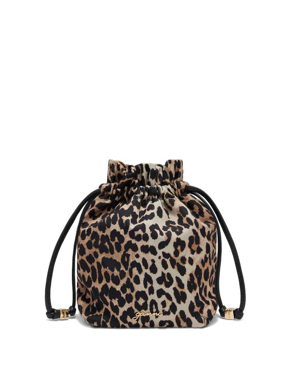 GANNI: Portefeuilles - Portefeuilles - Marron