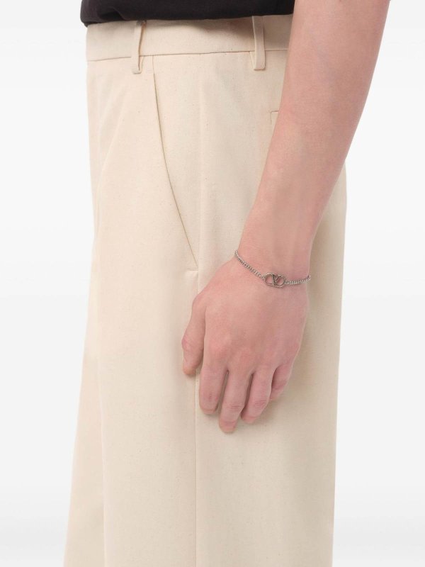 The Best Shops VALENTINO GARAVANI: ブレスレット＆バングル - ブレスレット/バングル - 銀