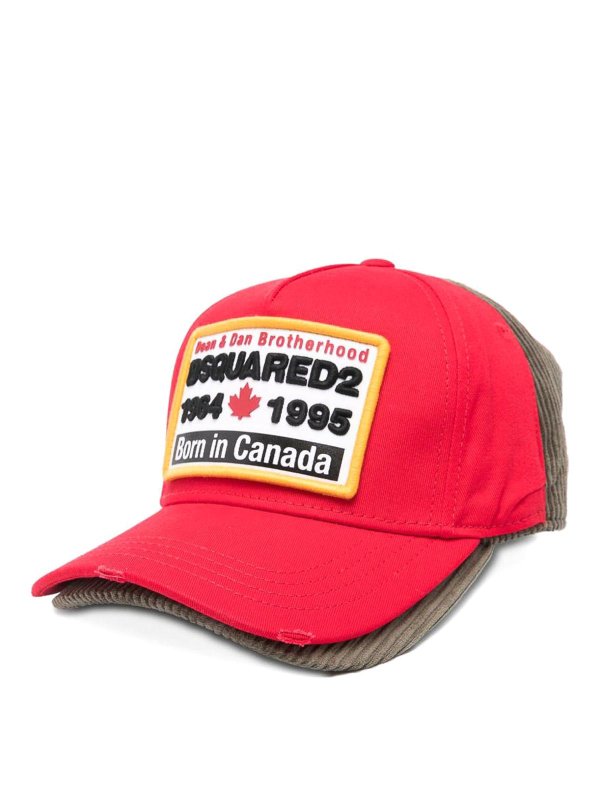DSQUARED2: hats & caps - Logo Baseball Cap
