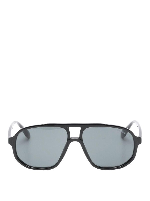 EMPORIO ARMANI: サングラス - サングラス - 緑