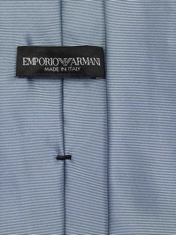 EMPORIO ARMANI: Krawatten und Fliegen online - Krawatte - Blau