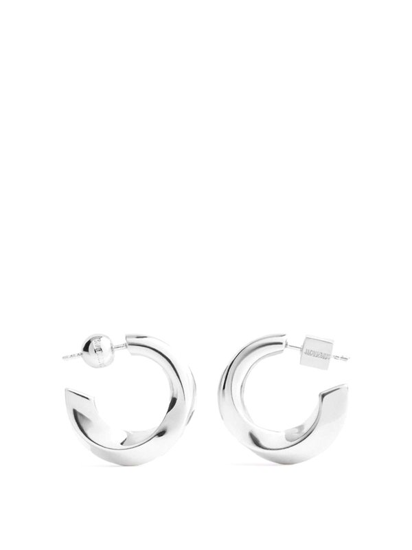 JACQUEMUS: Pendientes - Pendientes - Plata