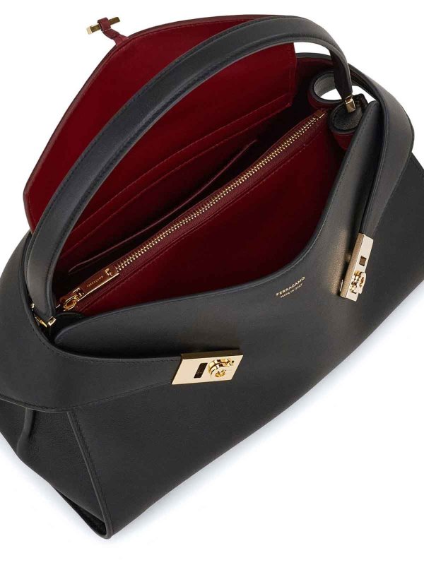 The Best Shops FERRAGAMO: Handtaschen - Shopper - Schwarz