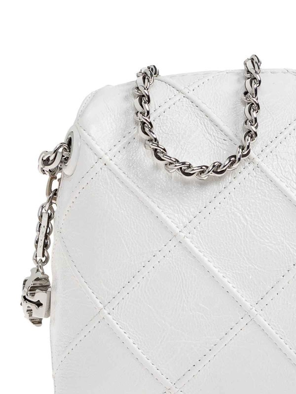 TORY BURCH: cross body bags online - Fleming Leather Crossbody Bag
