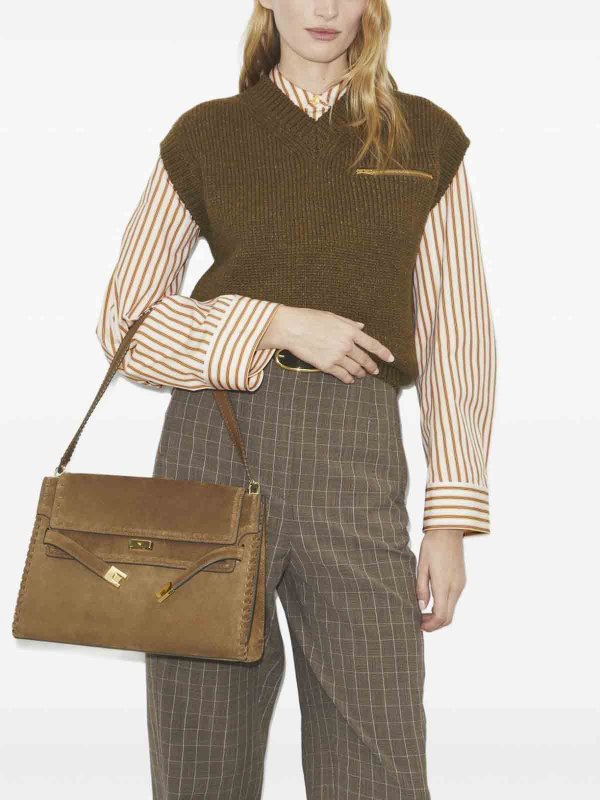 TORY BURCH: ショルダーバッグ online - ショルダーバッグ - ライトブラウン