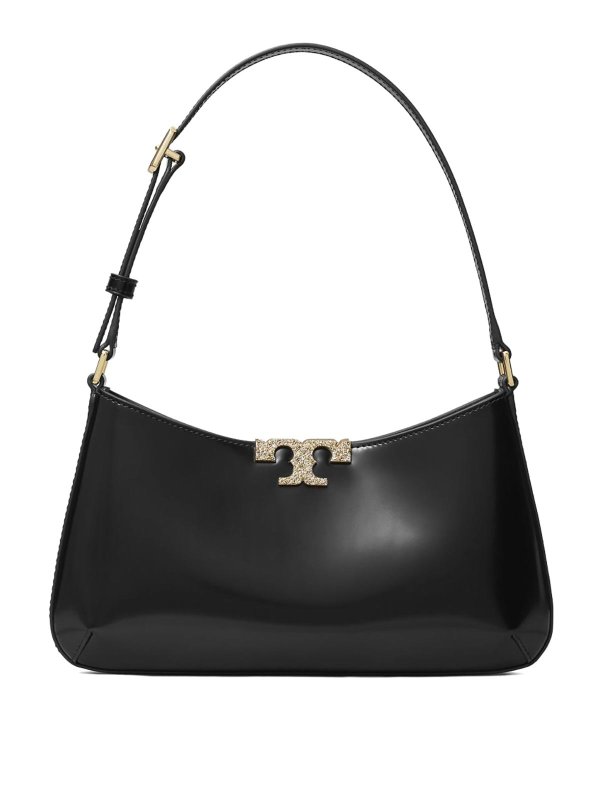 TORY BURCH: shoulder bags - Eleanor Slim Leather Shoulder Bag