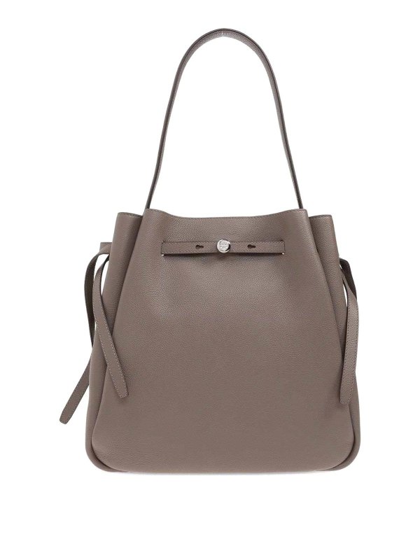 TORY BURCH: バケットバッグ - バケットバッグ - グレー