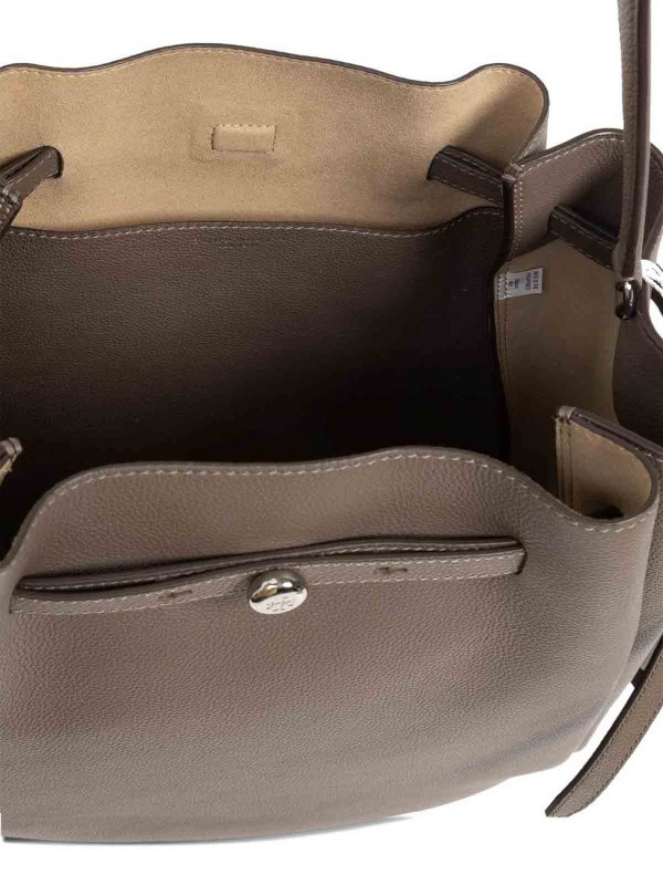 The Best Shops TORY BURCH: バケットバッグ - バケットバッグ - グレー