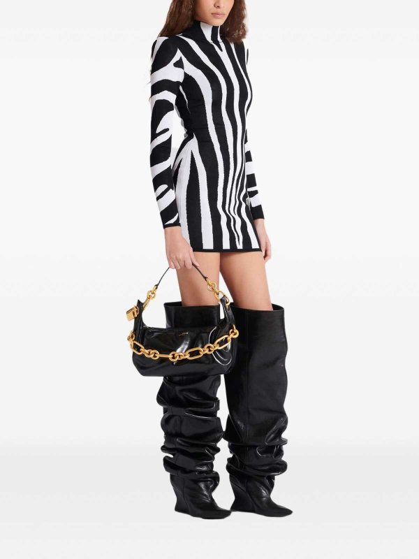 Schultertasche - Schwarz shop online: Balmain