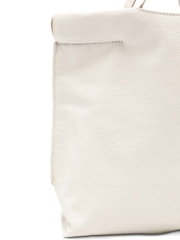 The Best Shops BEA BONGIASCA: Handtaschen - Shopper - Weiß