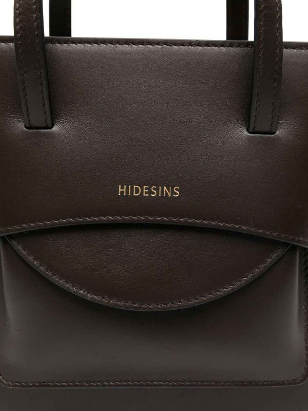 HIDESINS: clutches online - Flap Leather Mini Bag