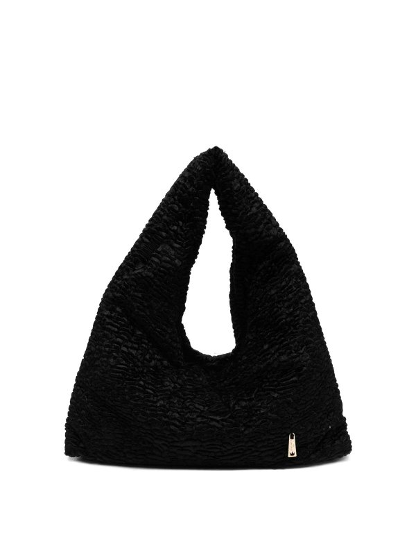 LA MILANESA: Bolsos de hombro - Bolsa De Hombro - Negro