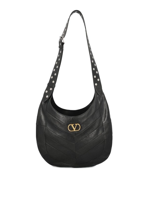 VALENTINO GARAVANI: ショルダーバッグ - ショルダーバッグ - 黒