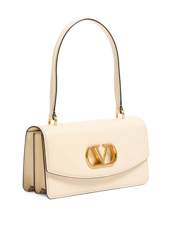 Borsa con manico superiore in pelle Vain shop online: VALENTINO GARAVANI