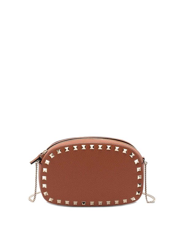 VALENTINO GARAVANI: Bolso clutch - Bolso Clutch - Marrón