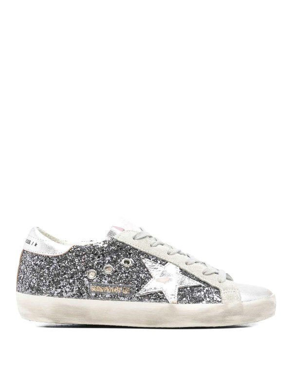 GOLDEN GOOSE: trainers - Super-Star Leather Sneakers
