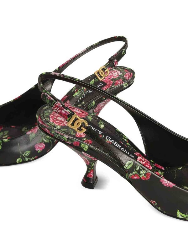 Lollo Slingback Pumps shop online: DOLCE & GABBANA