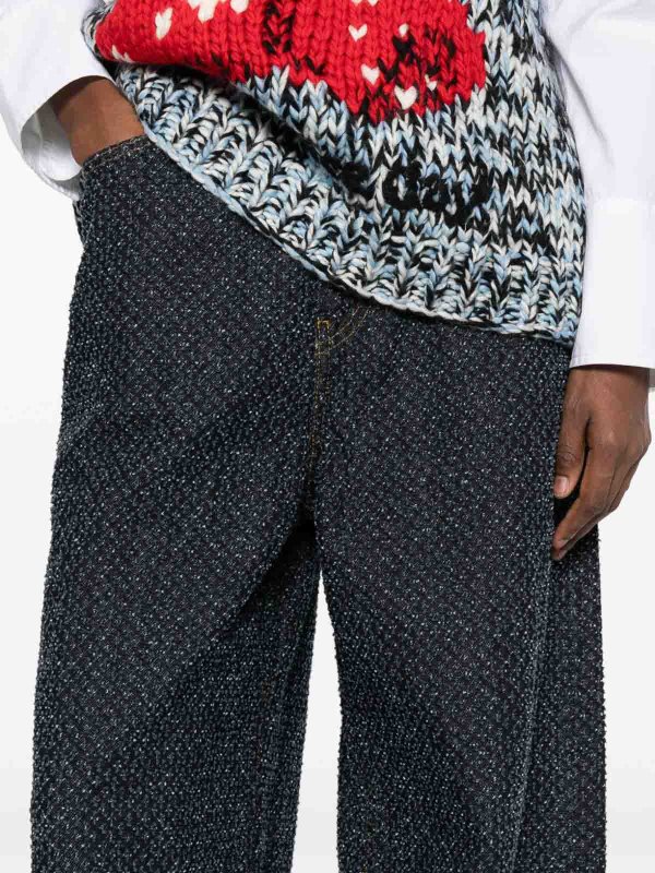 GANNI buy online Vaqueros Rectos - Azul