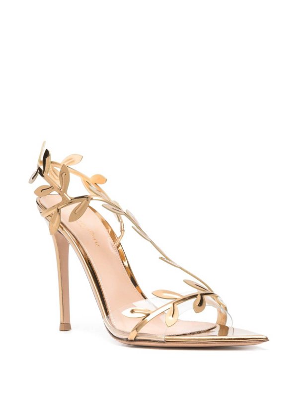 The Best Shops Gianvito Rossi: Sandalen - Sandalen - Gold