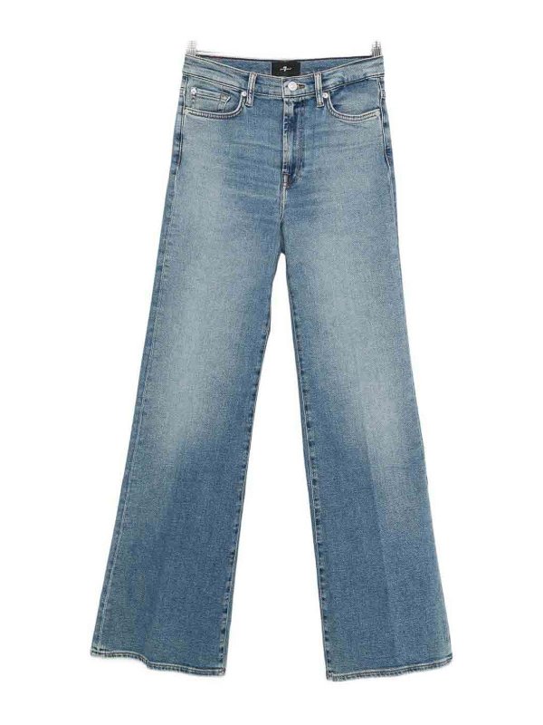 SEVEN: Jeans à jambe droite - Jean Droit - Bleu