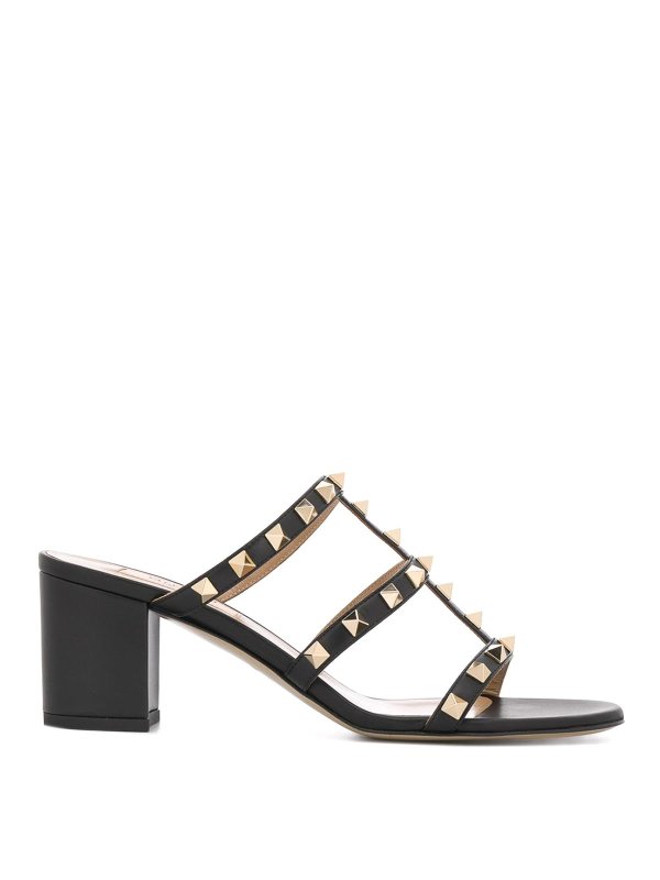 VALENTINO GARAVANI: Sandalias - Sandalias - Negro