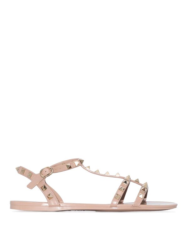 VALENTINO GARAVANI: sandals - Rockstud Sandals